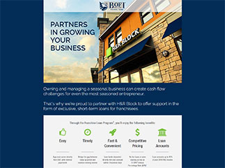 BofI Federal Bank - H&R Block Landing Page